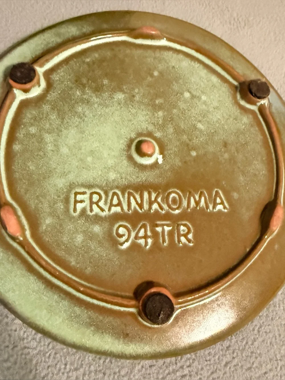 Frankoma 6” green